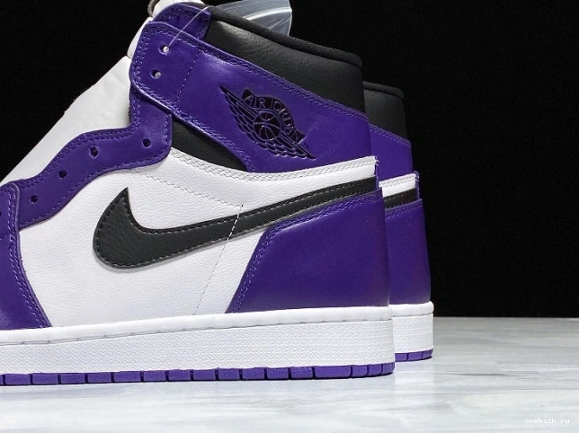 Chep Onekick Jordan Court Air High 1 OG Purple 555088-500 0629